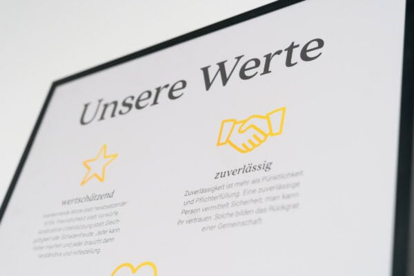 Hahne Pflegedienst Werte und Prinzipien für zuverlässige Pflege und Betreuung im Alter.